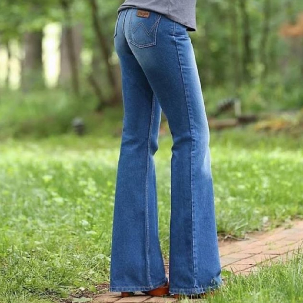 Wranglers Retro® Premium Trouser Jean Highwaisted Flare Women’s Size 9/10 30